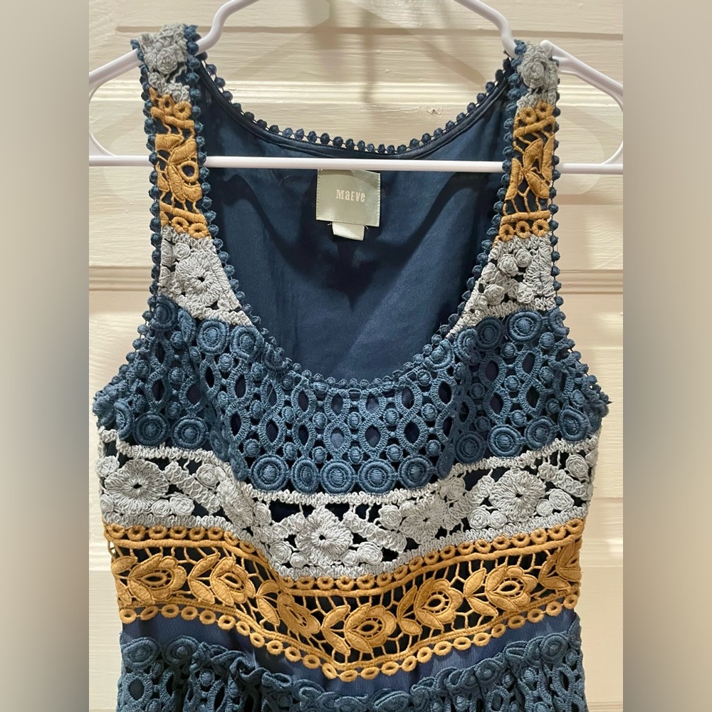 Anthropologie Maeve dress, Grannycore. size 0 - Picture 3 of 5